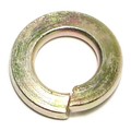 Midwest Fastener Split Lock Washer, For Screw Size 5/16 in Steel, Zinc Yellow Finish, 50 PK 08216